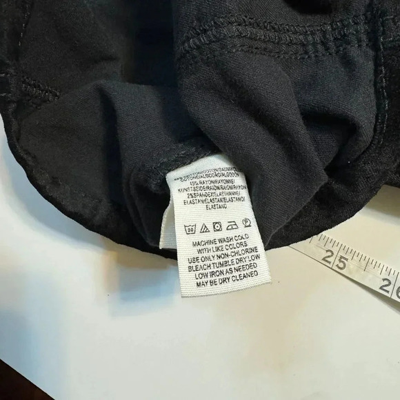 Free People Retro Velvet Mini Hi Rise Button Detail Back Zipper Size 25 - Picture 7 of 8